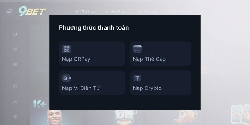 Lý do cần hiểu rõ quy trình cụ thể để nạp tiền 9BET